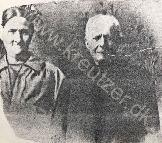 Marie Laurine Vilhelmine Christensen og Anders Chr. Hansen med sin mand Anders